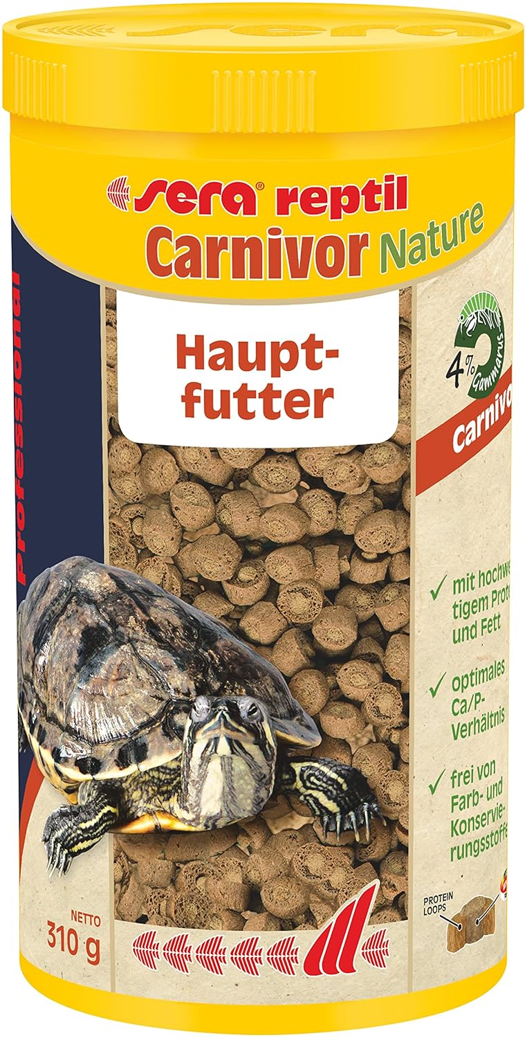 Sera Reptil Etçil Sürüngen Yemi Carnivor 1000 Ml (350gr)