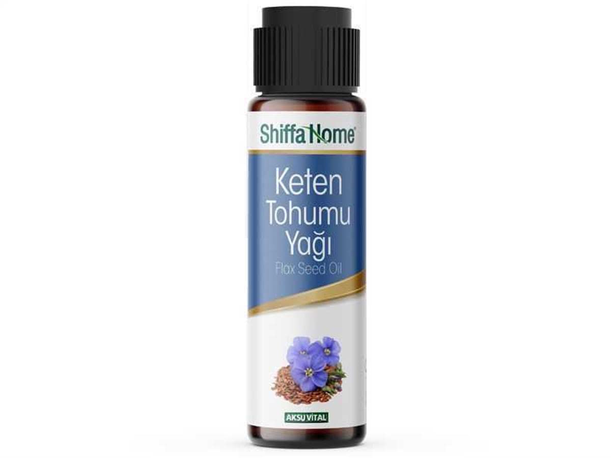 Shiffa Home Keten Tohumu Yağı 50 Ml | Soğuk Sıkım | Omega 3 ve Bitkisel Destek | Cilt ve Kalp Dostu