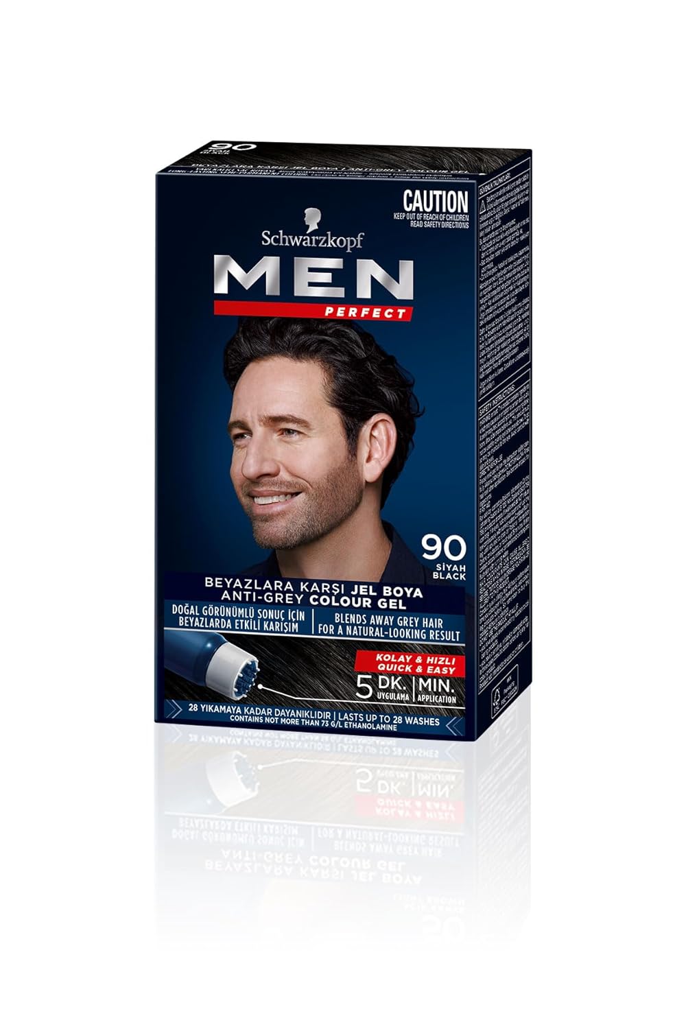 Schwarzkopf Men Perfect Erkek Saç Boyasi 90 - Siyah