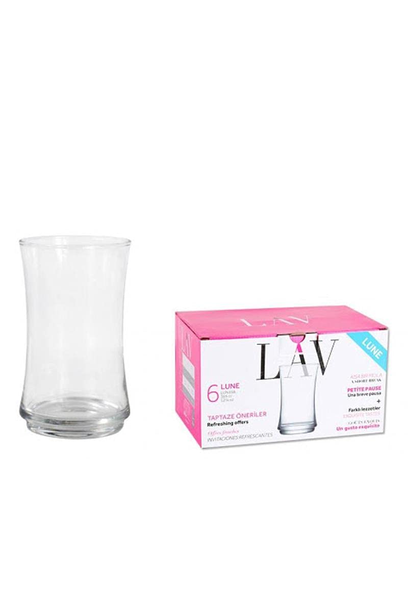 LAV Lune 6'lı Meşrubat Bardağı