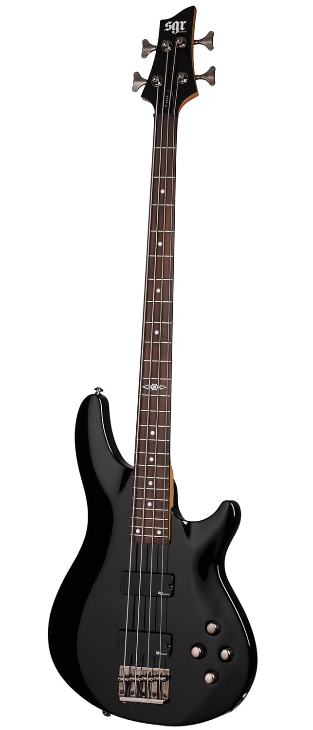 Schecter C-4 SGR Bas Gitar (Gloss Black)