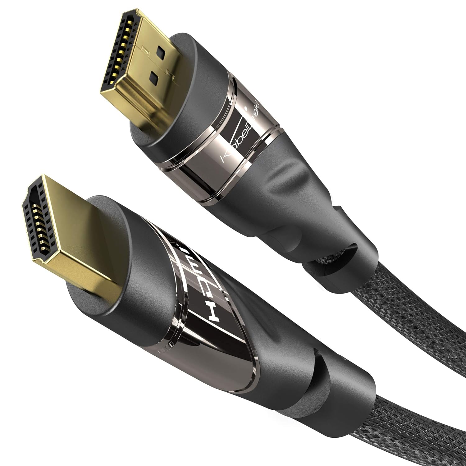 KabelDirekt – 4K HDMI kablosu – 10m (Ethernetli Yüksek Hızlı HDMI, 4K Ultra HD, 3D, Full HD, 1080p, HDR, ARC, PS5, XBOX, HDTV)