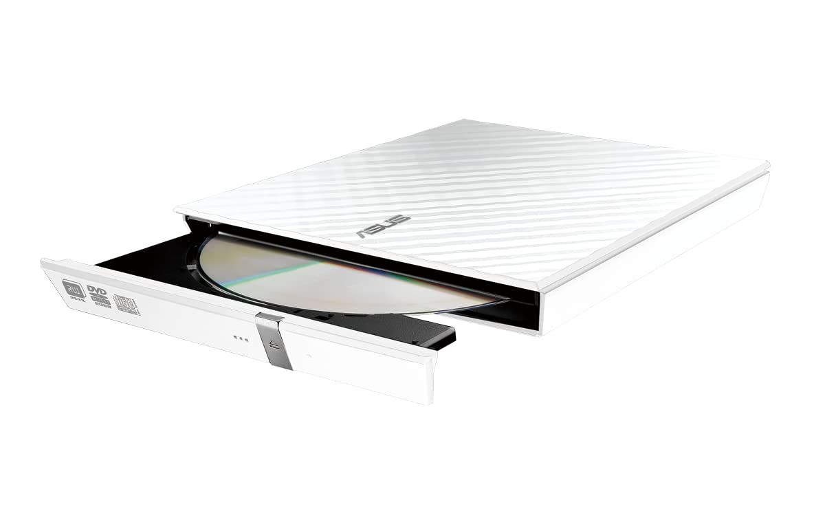 Asus SDRW-08D2S-U Lite Slim Usb 2.0 Beyaz Harici Dvd Yazıcı
