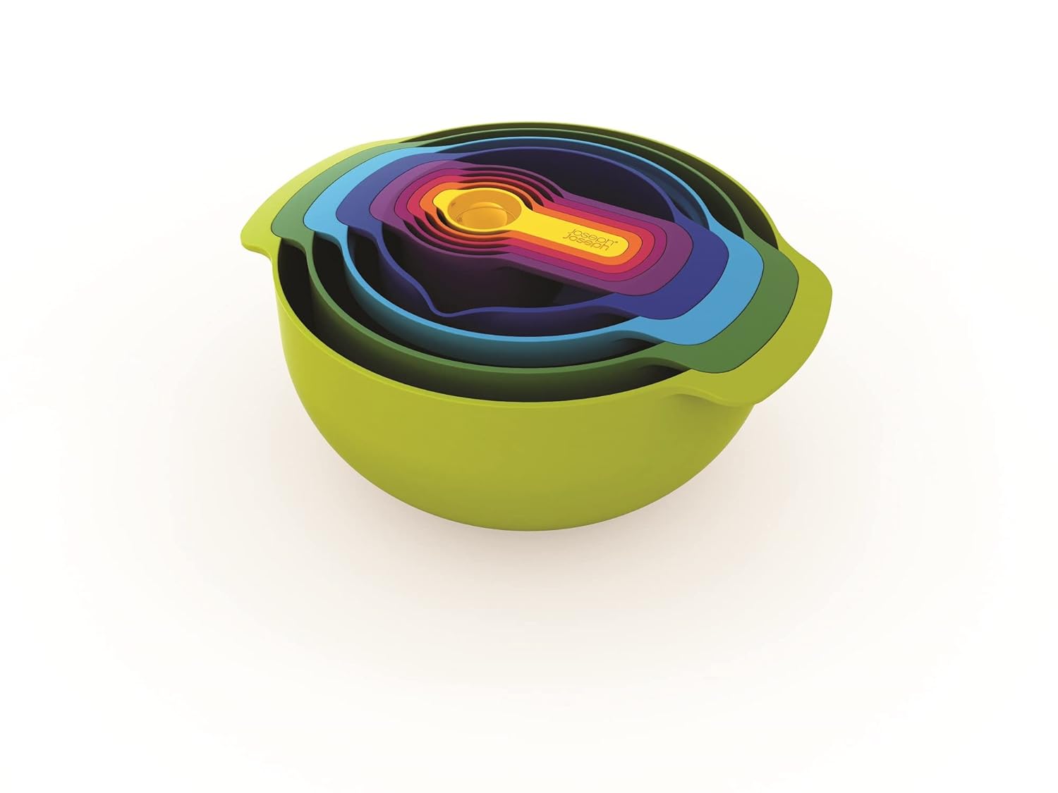 JOSEPH JOSEPH 9 PARÇA ÇIRPMA VE KARIŞTIRMA KABI (Çok Renkli)