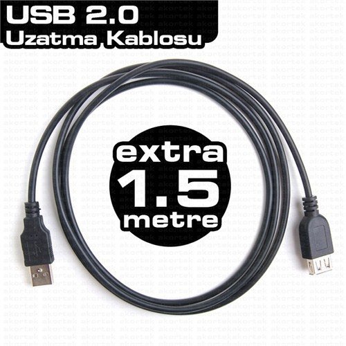 Dark DK-CB-USB2EXTL150 1.5 m USB 2.0 Uzatma Kablosu