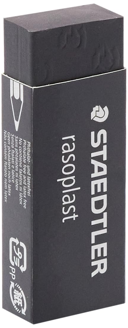 Staedtler 526 B209 Rasoplast Siyah Silgi 65x23x13 mm