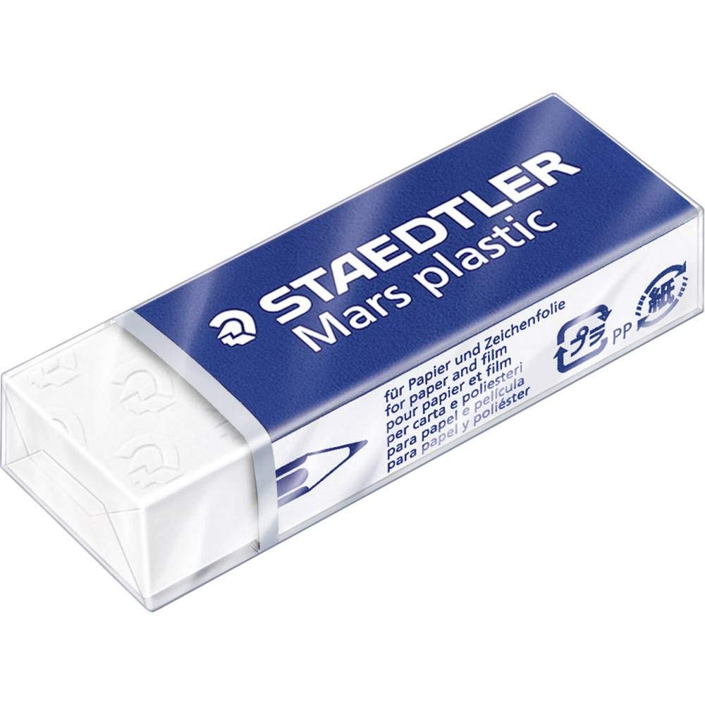 Staedtler 526 50 Plastik Silgi, 65x23x13 mm