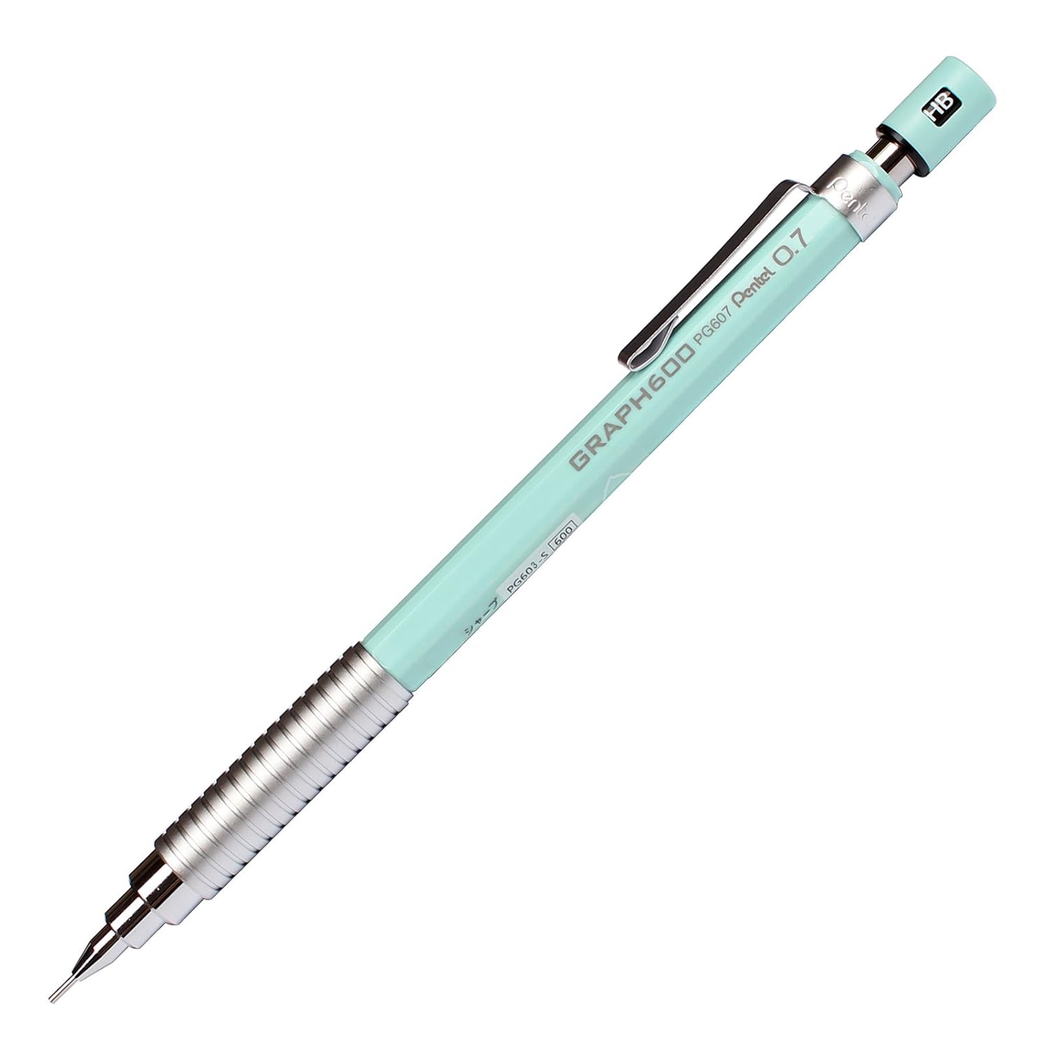 Pentel PG607-S Graph 600 Pentel PG607-S (0.7 mm) Teknik Çizim ve Yazı İçin Mekanik Kurşun Kalem, Orijinal Kutusunda