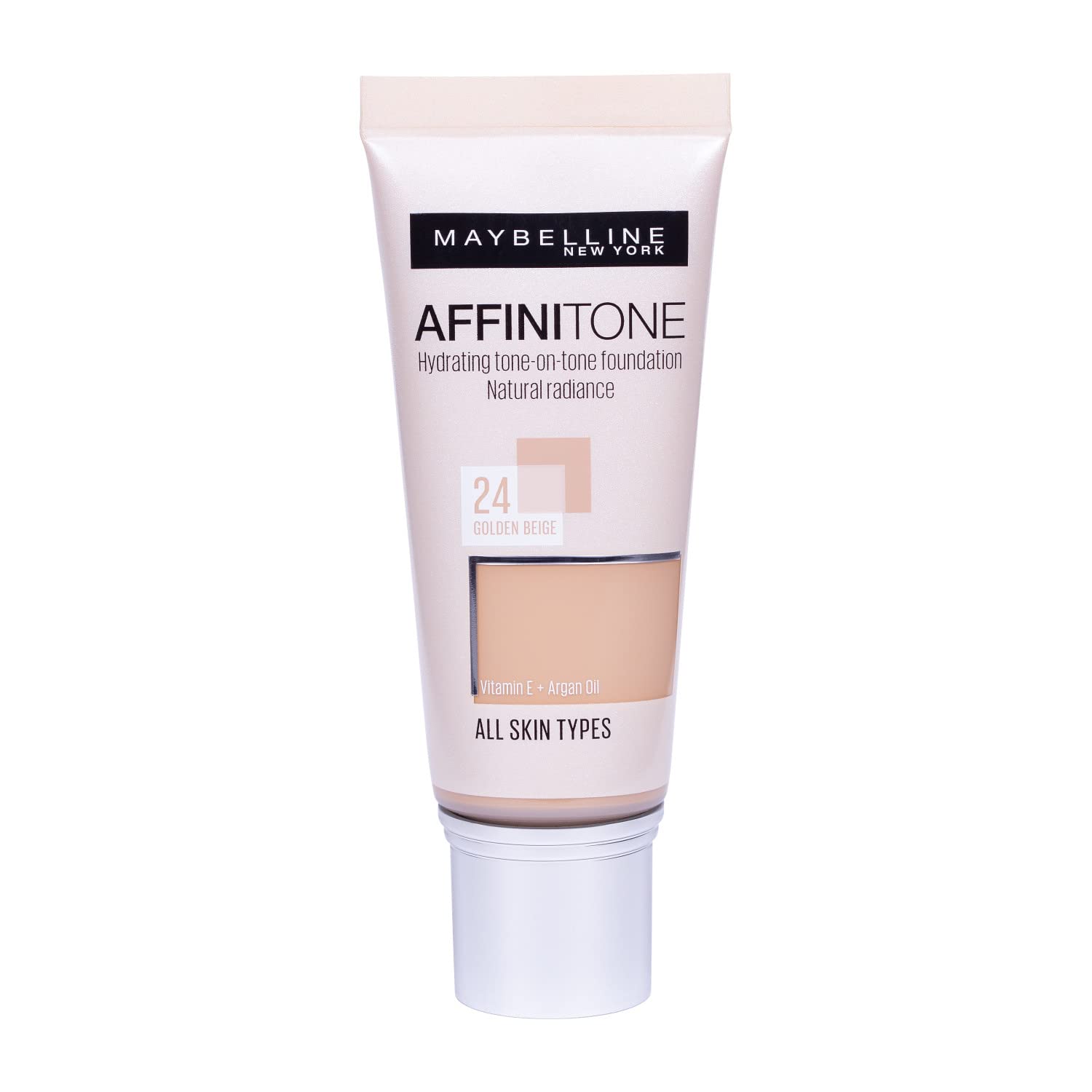Maybelline New York Affinitone Fondöten - 24 Golden Beige (30 ml)