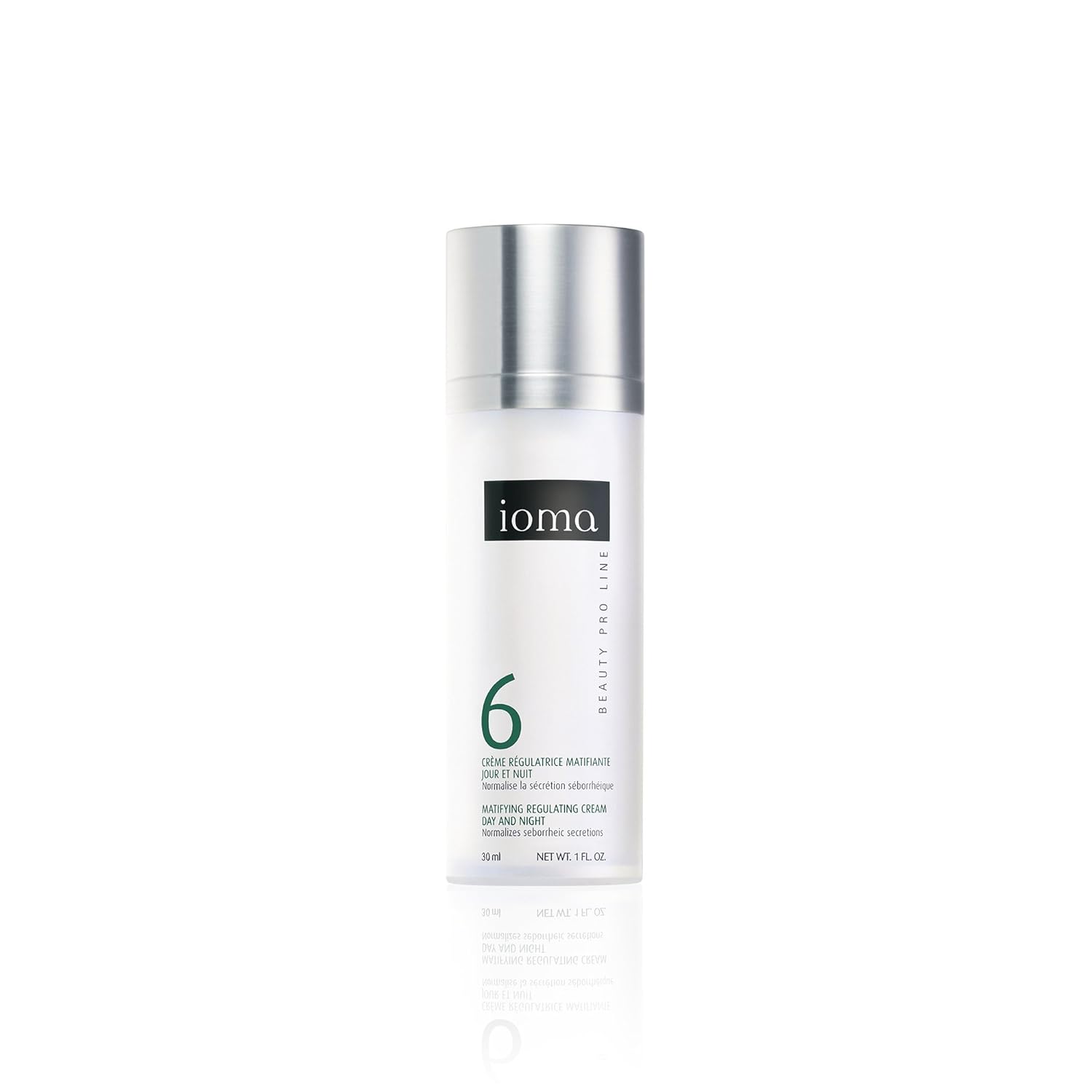 ioma Mattifying Regulating Cream Day and Night, Mat Görünüm Sağlayan Yağlı Cilt Kontrol Kremi, 30 ml