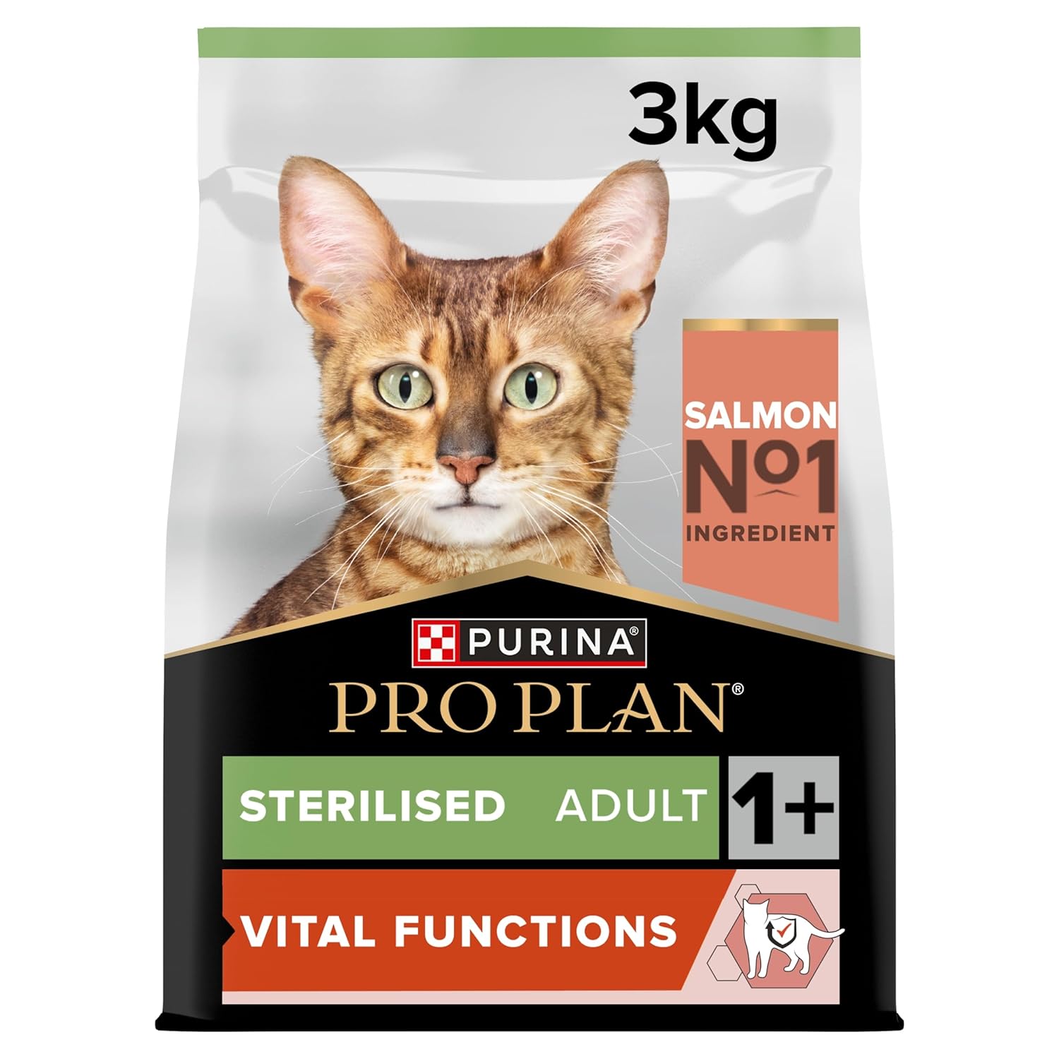 Pro Plan Sterilised Somonlu Kuru Kedi Maması 3 kg