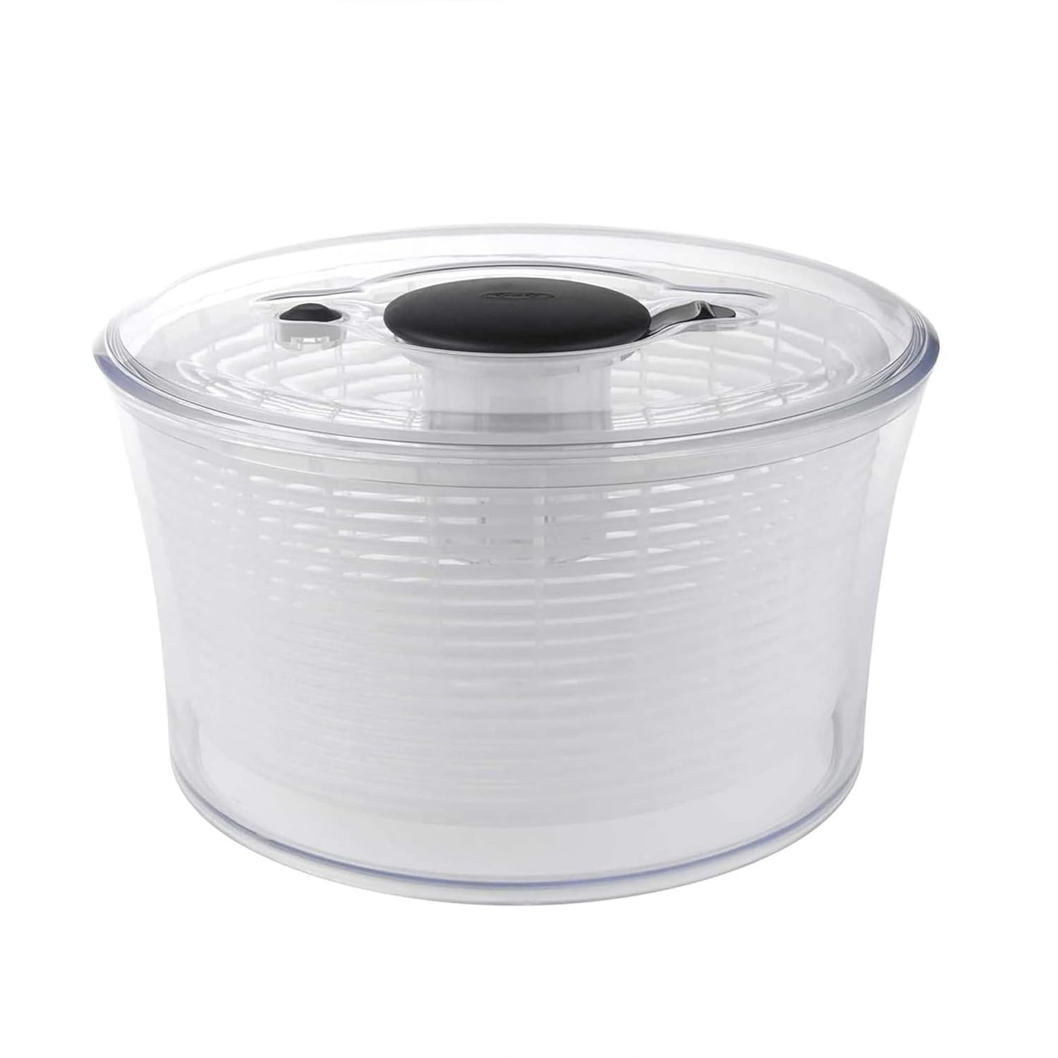 OXO - Good Grips Süzgeç ve Kapaklı Küçük Salata Santrifüjü, Salatanın ve Otların Yıkanması ve Kurutulması için