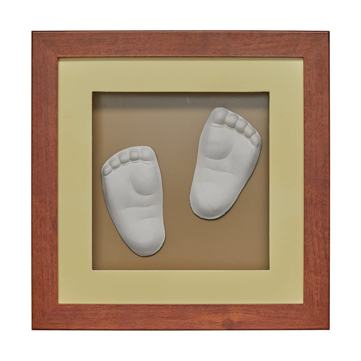 Baby Memory Prints BMP.081 Ceviz Rengi 3 Boyutlu Çerçeve (Kahverengi)