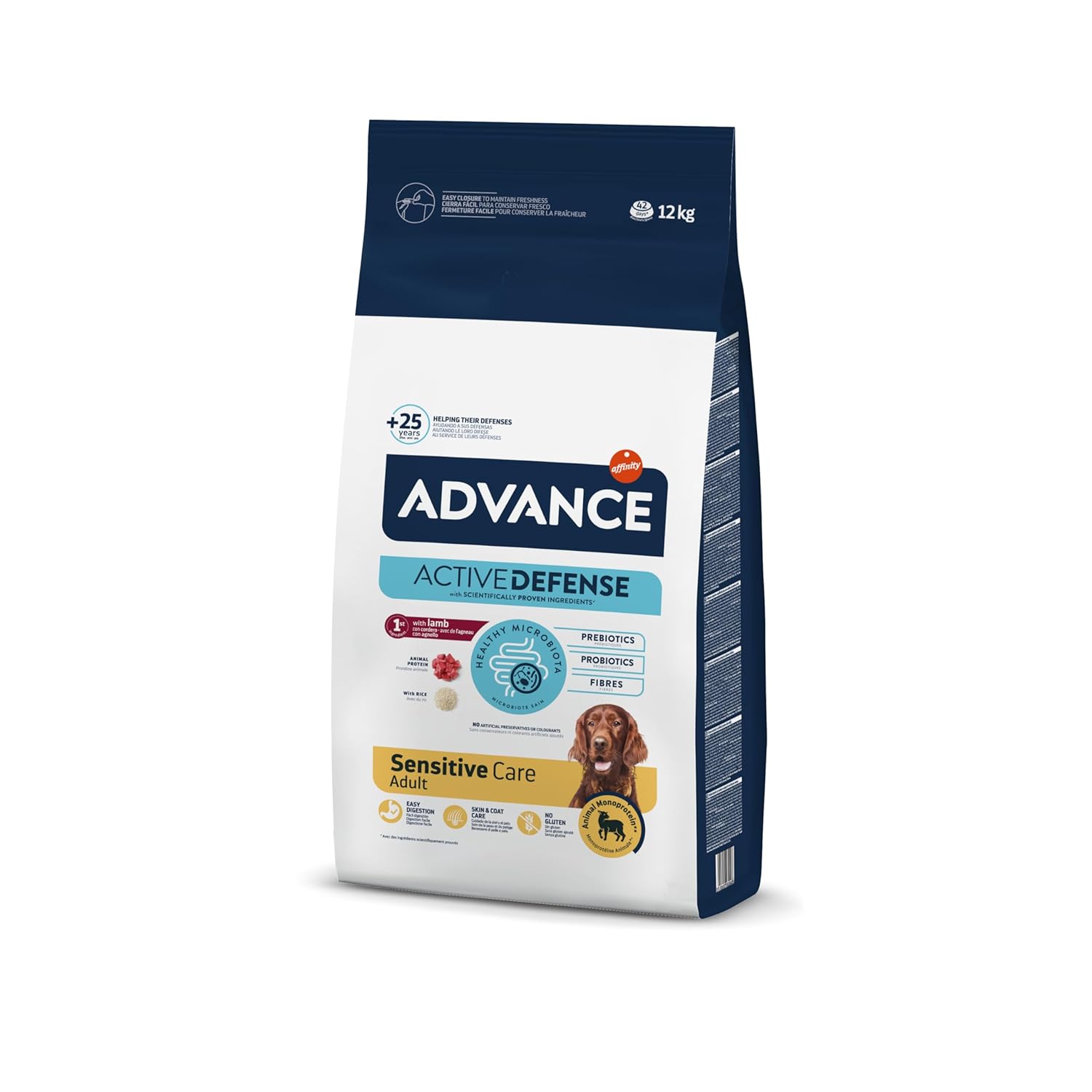 Advance Yetişkin Kuzulu Pirinçli Köpek Maması, 12 Kg