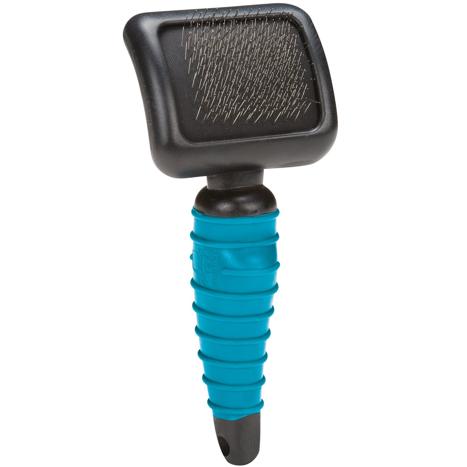 Master Grooming Araçlar Ergonomik Yumuşak Slicker Fırçalar - Köpekleri Bakım için Kalıplı Fırçalar - Küçük, 3 "x 2½" Siyah