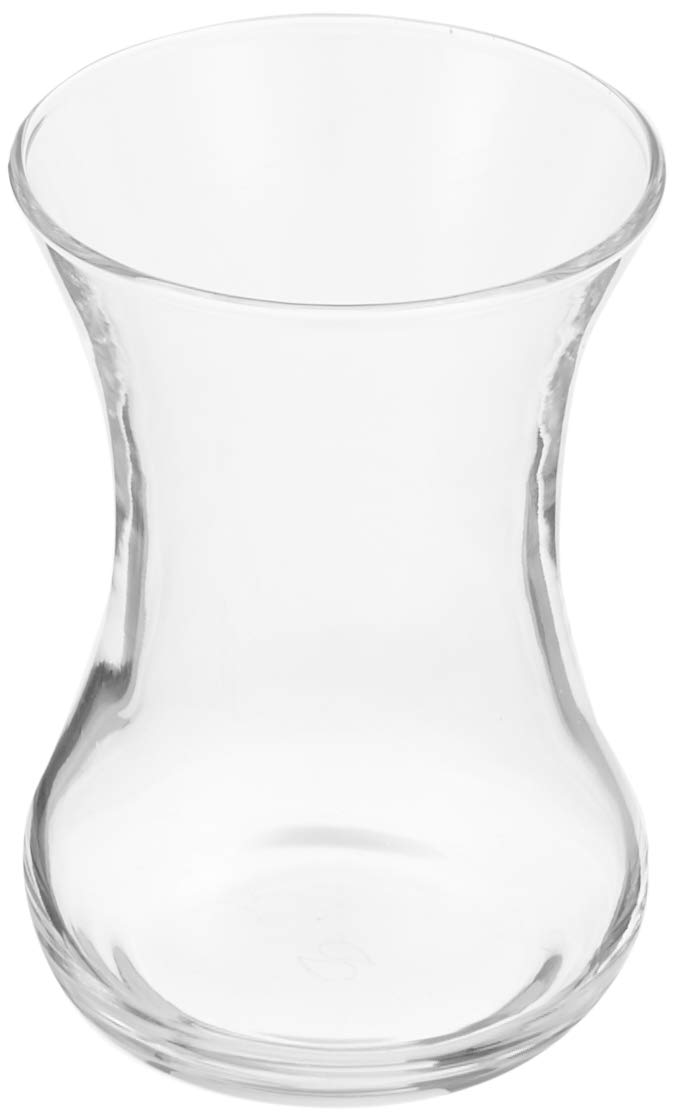 PAŞABAHÇE INCEBELLI ÇAY BARDAĞI 125 CC 6'LI PENCERELİ KUTU