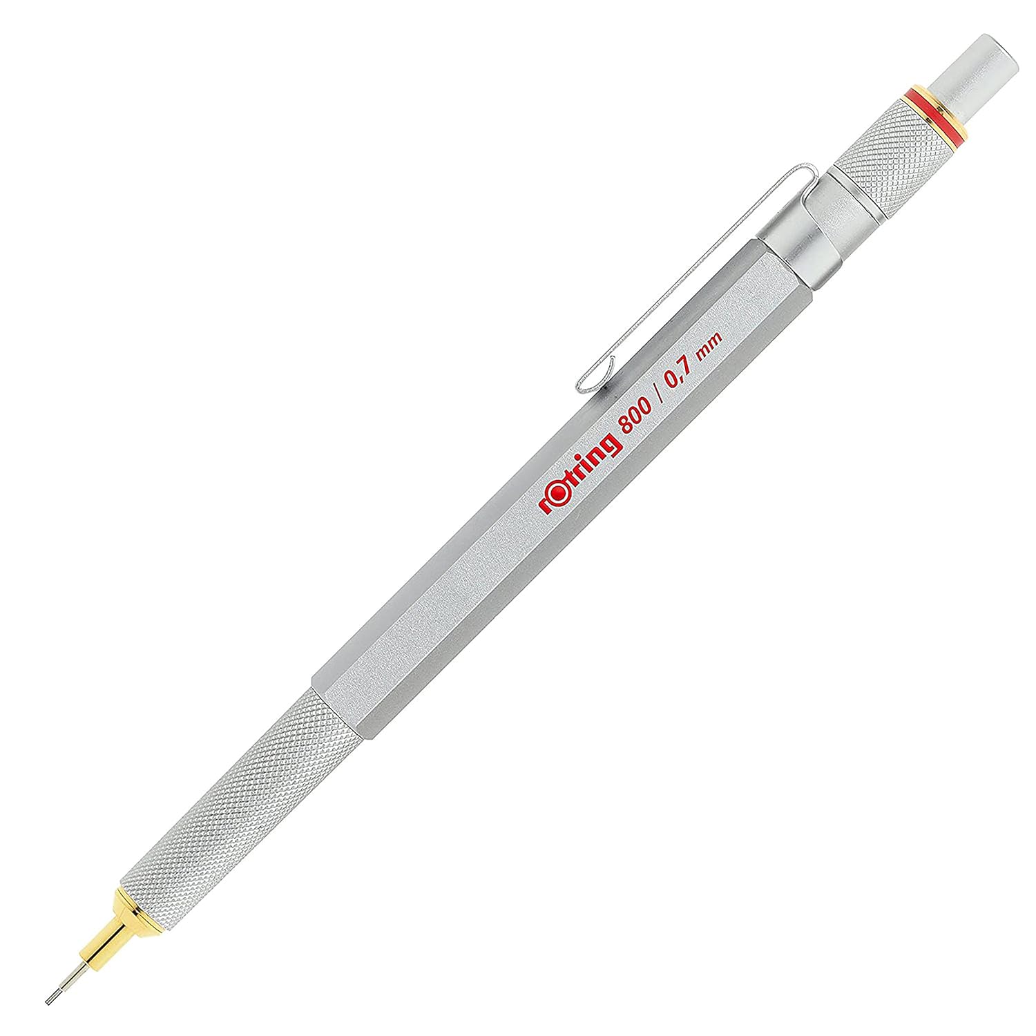 Rotring 800 Mekanik Kurşun Kalem 0.7 mm, Krom - 1904448