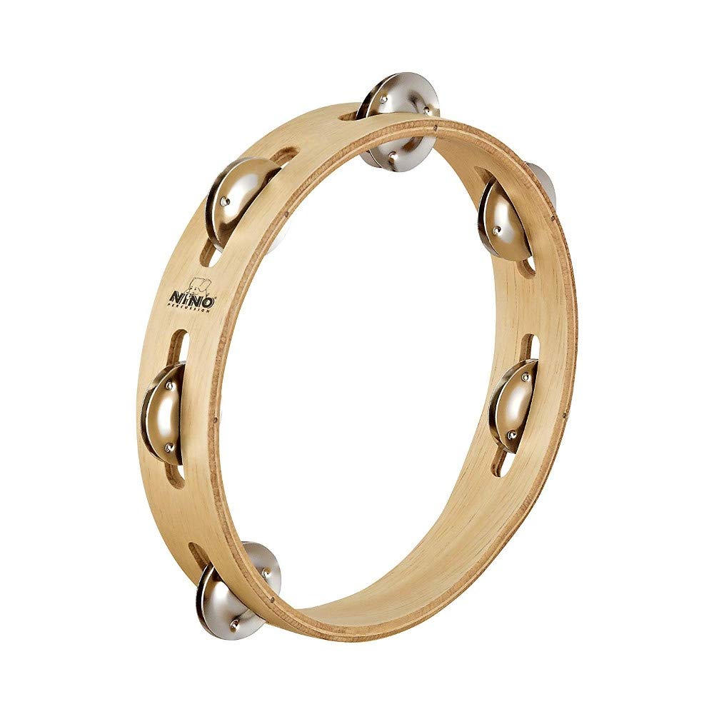 Nino 46 8'' Tek Sıra Zilli Tef