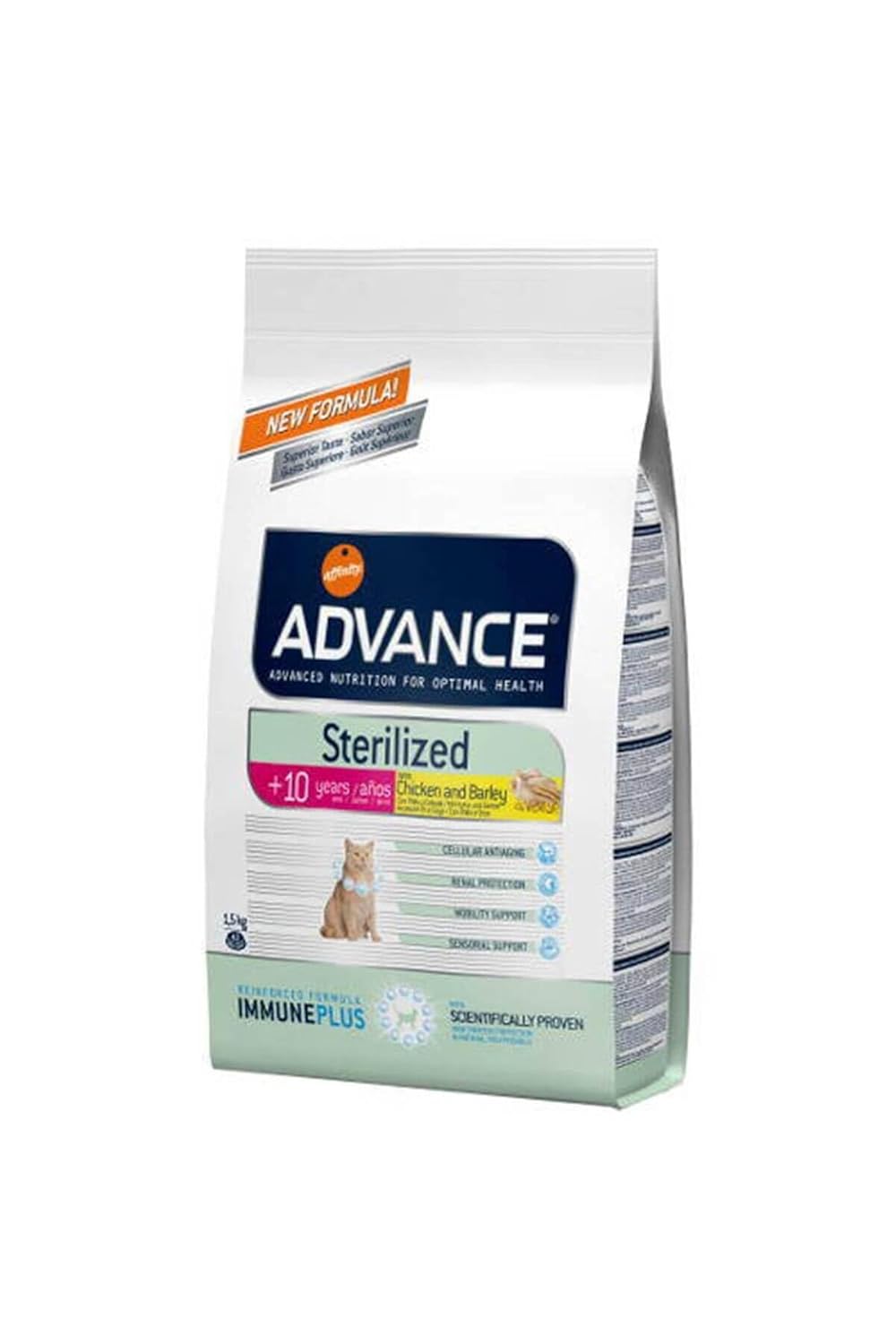 Advance Kısırlaştırılmış Yaşlı Kedi Maması 1,5kg