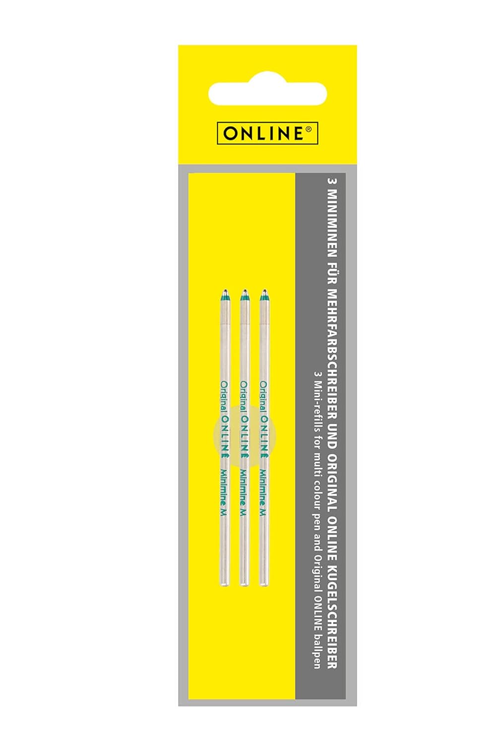 Online Short Refill 3 lü Set M Green