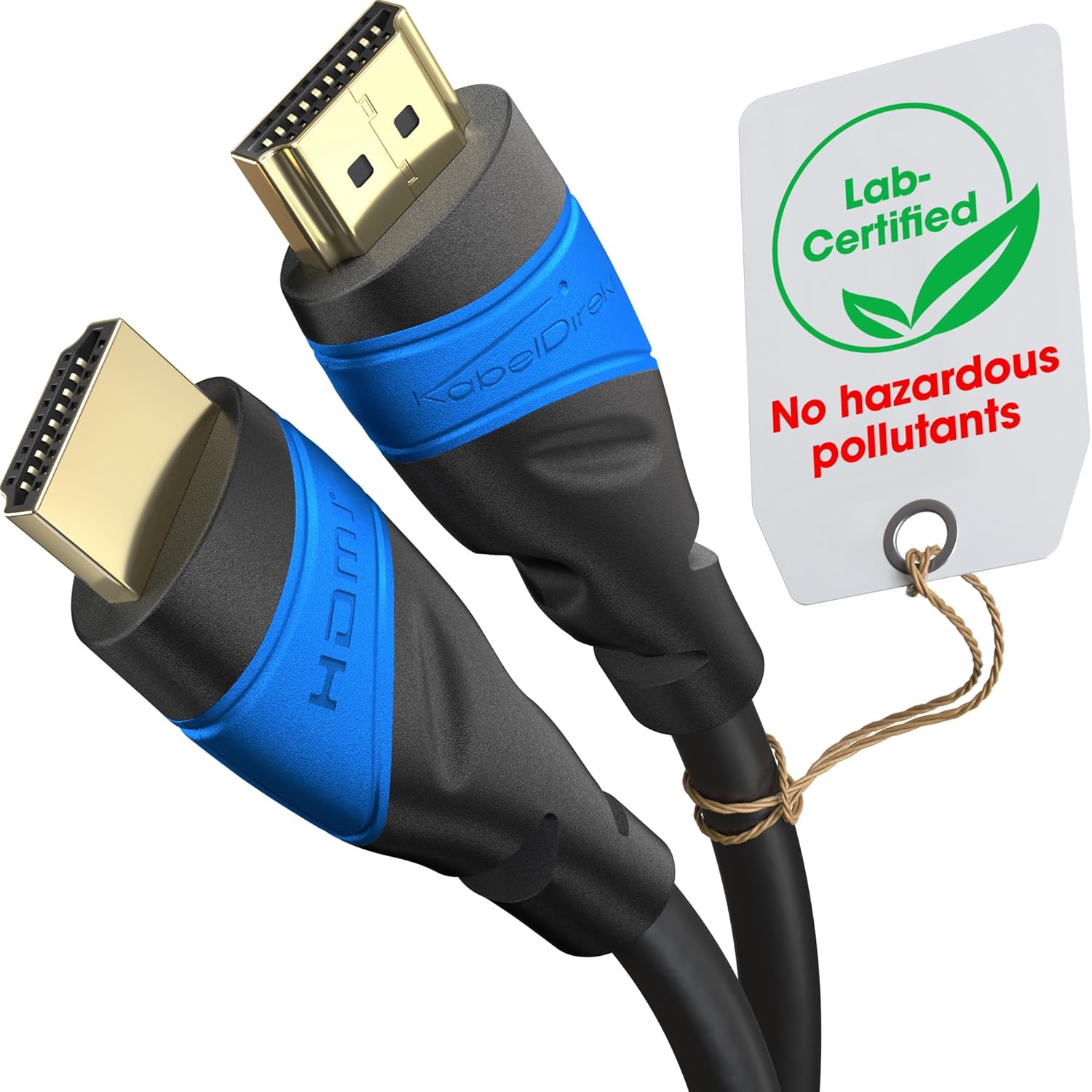 KabelDirekt – 4K ve 8K HDMI Kablosu – 3,1m – 0,15-22,5m arasında mevcut – Her HDMI bağlantısı için (4K@120Hz & 8K@60Hz, Yüksek Hızlı Ethernet, TV, Blu-ray, PS5, Xbox, Switch – siyah)