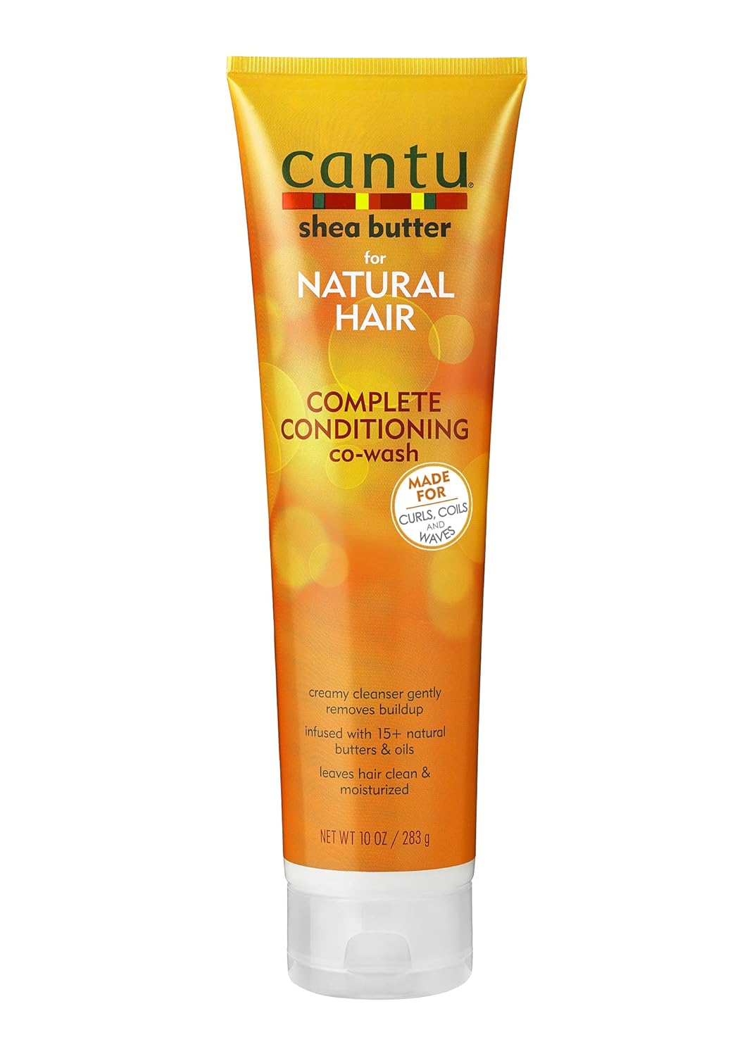 Cantu Shea Tereyağı Doğal Saç Koşulları İçin Birlikte Yıkama, 10 Ons