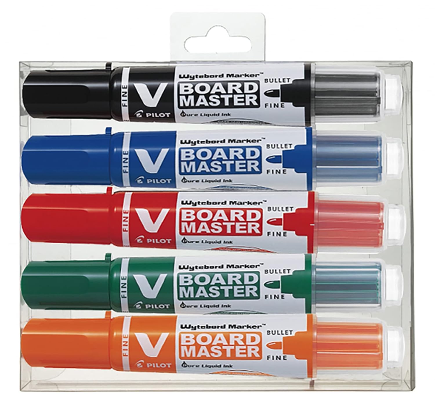 Pilot Begreen V-Board Master beyaz tahta kalemi, ince uçlu, farklı renklerde