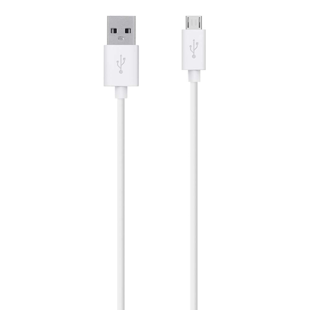 Belkin MixIt Colour Range 1.2m Mikro USB Kablosu, Akıllı Telefonlar, Hoparlörler, Power Bank’ler, Dijital Kameralar, Kindle, Tabletler, ve daha fazlasını destekler, F2CU012bt04-WHT