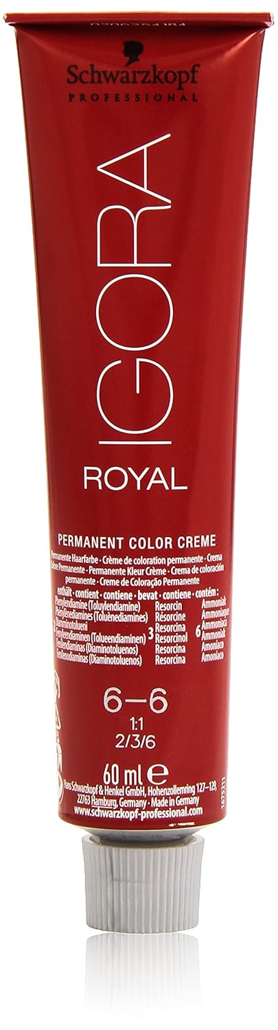 Schwarzkopf Igora Royal Saç Boyası 60ml-No - 6.6 Koyu Kumral Kestane