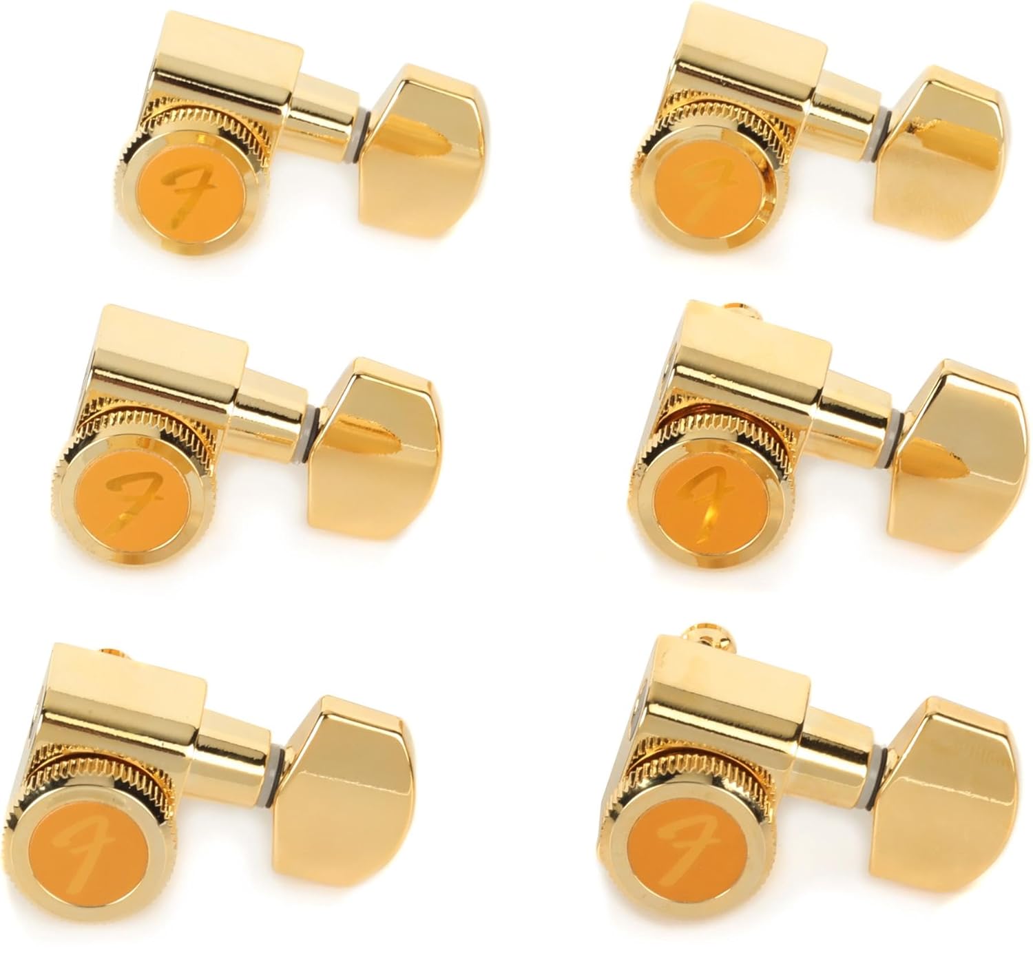 Fender® »LOCKING TUNING MACHINES - STRATOCASTER®/TELECASTER®« Locking Mechaniken für E-Gitarre - Farbe: Gold