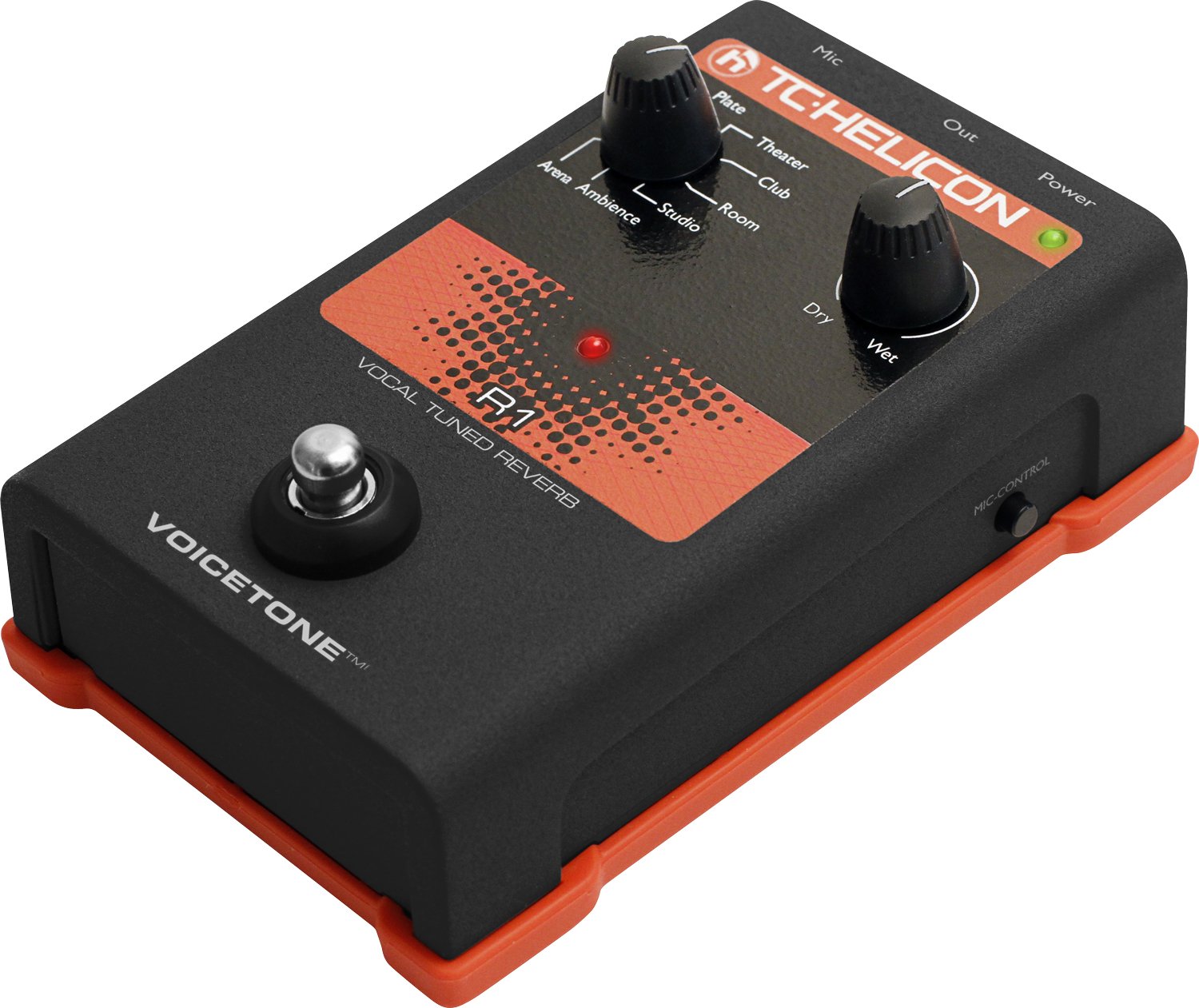 TC Helicon VoiceTone R1 Vocal Reverb Pedal
