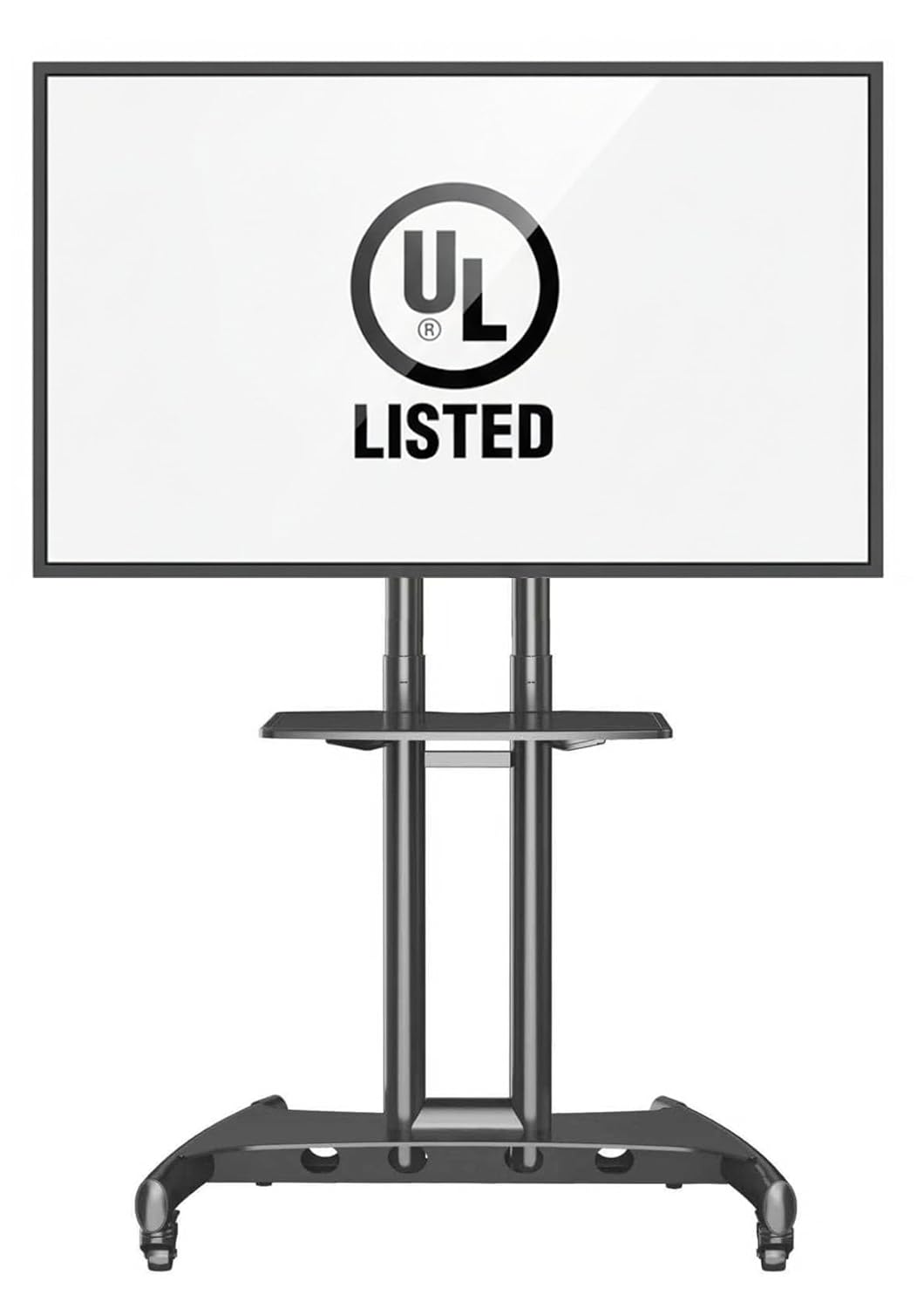 North Bayou NB AVA1500-60-1P LCD LED OLED Plazma Düz Panel Ekranlar için 32-75 inch TUV Sertifikalı Tekerlekli Profosyonel TV Sehpası