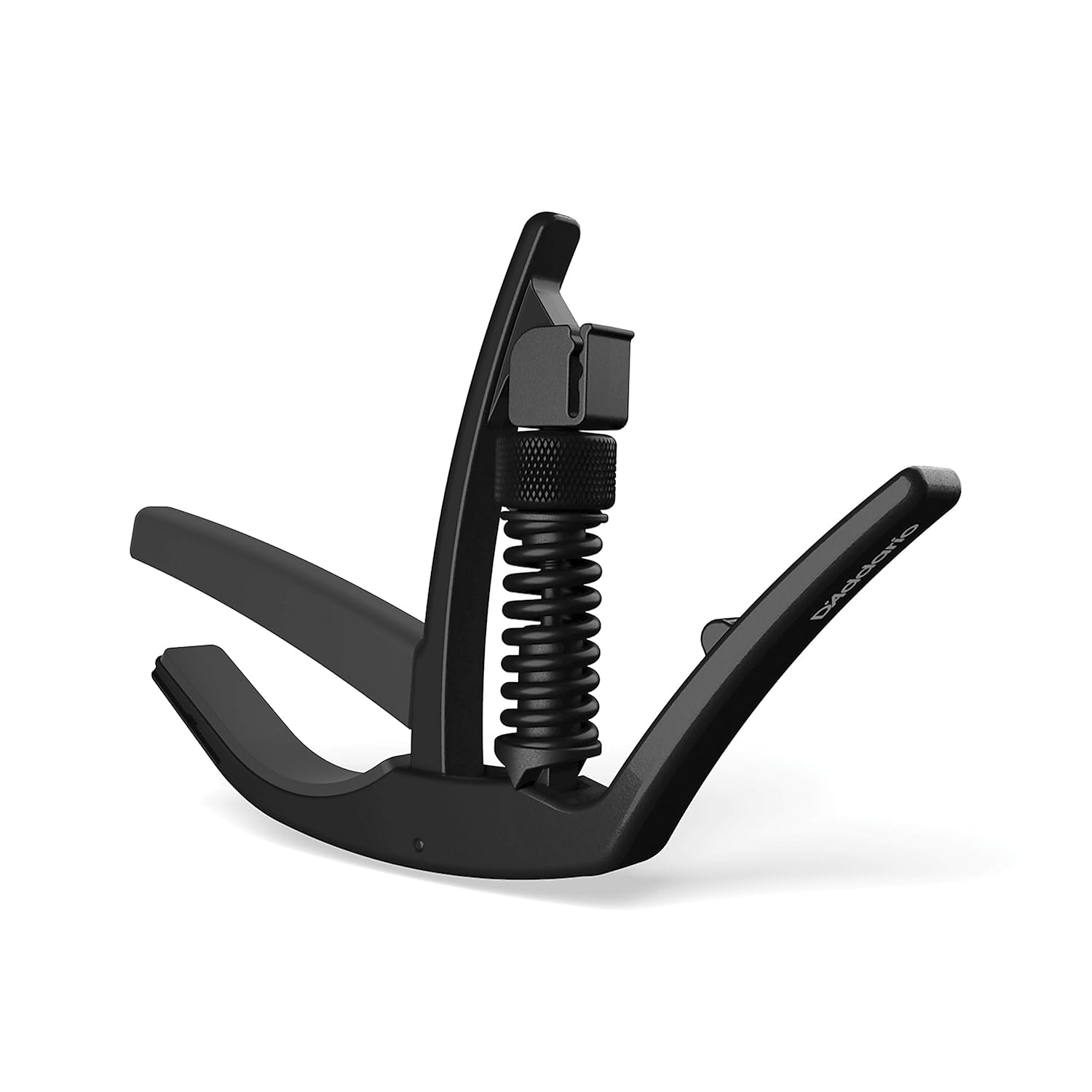 Planet Waves PW-CP-10 Capos NS Artist kapo 6 telli akustik ve elektronik gitarlar için uygun, entegre pena tutucu, alüminyum, siyah