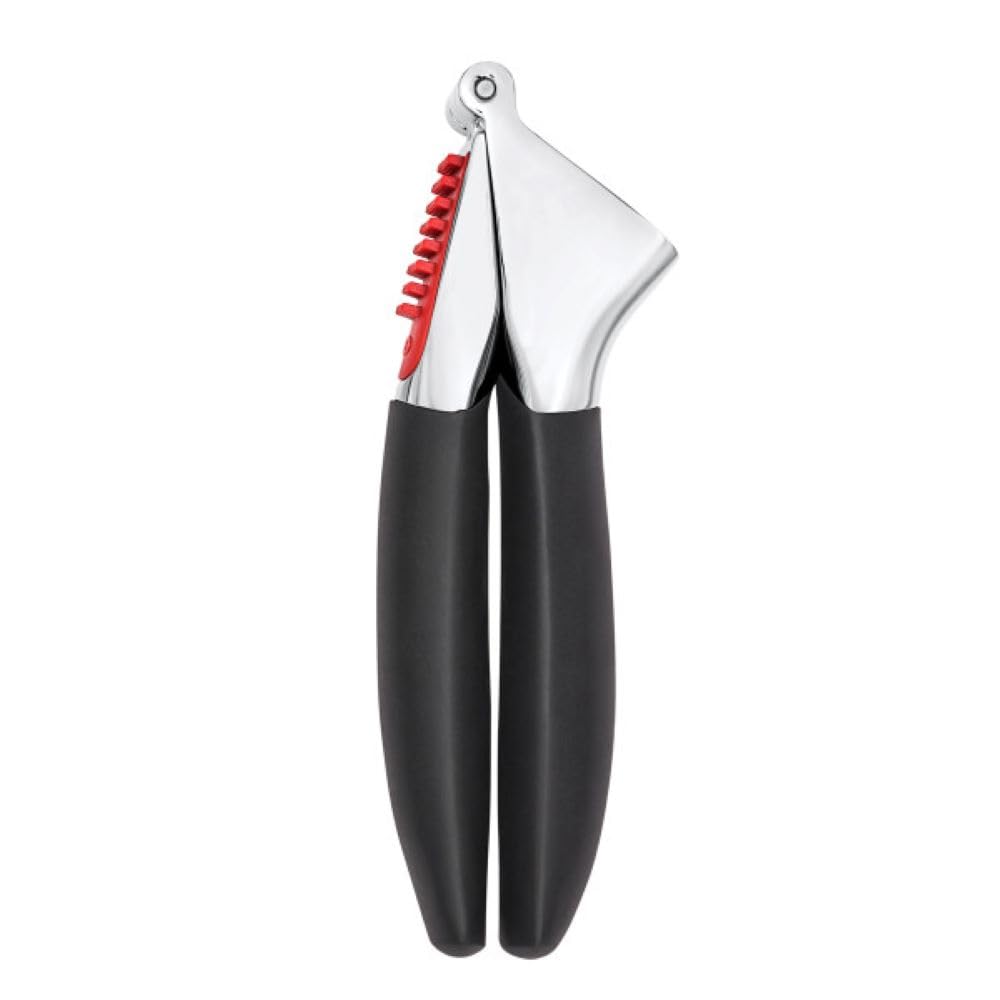 OXO - Good Grips Sarımsak ve Zencefil Ezmek için Sarımsak Presi - Bulaşık Makinesinde Yıkanabilir