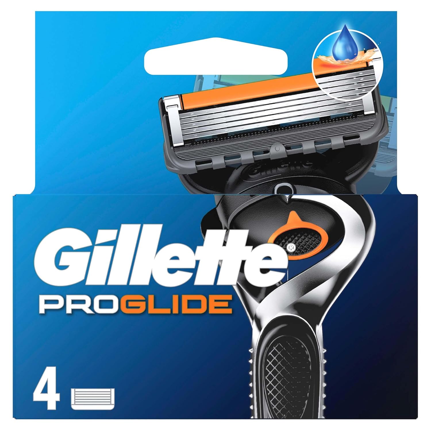 Gillette Fusion Proglide Yedek Tıraş Bıçağı 4 Adet