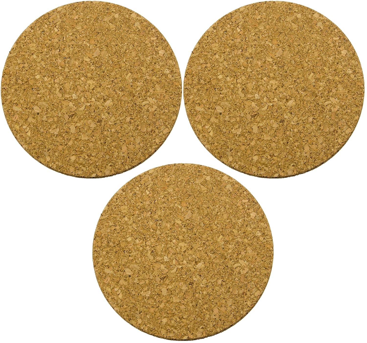 IKEA Heat nihale aus mantar mantar altlık altlık, Kahverengi, 19 x 19 x 1 cm