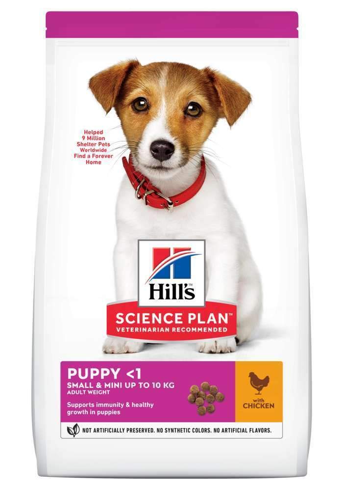Hill's SCIENCE PLAN Küçük ve Mini Irk Tavuklu Yavru Köpek Maması 3 kg