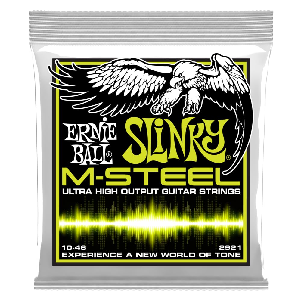 Ernie Ball P02921 Normal Slinky M-Çelik Elektro Gitar Telleri, Ölçü 10-46