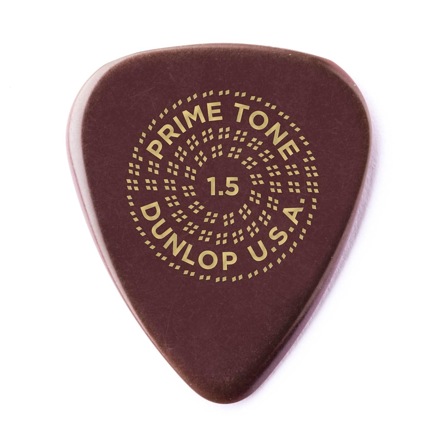 JIM DUNLOP Primetone Standart 1,5 mm Heykeltraşlı Plectra (Simli) - 12'li Paket