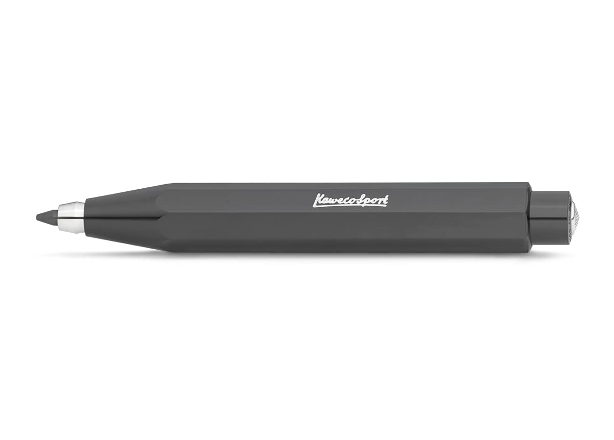 Kaweco 10000778 Skyline Clutch Mekanik Kurşun Kalem, 3.2 Mm Uç Gri