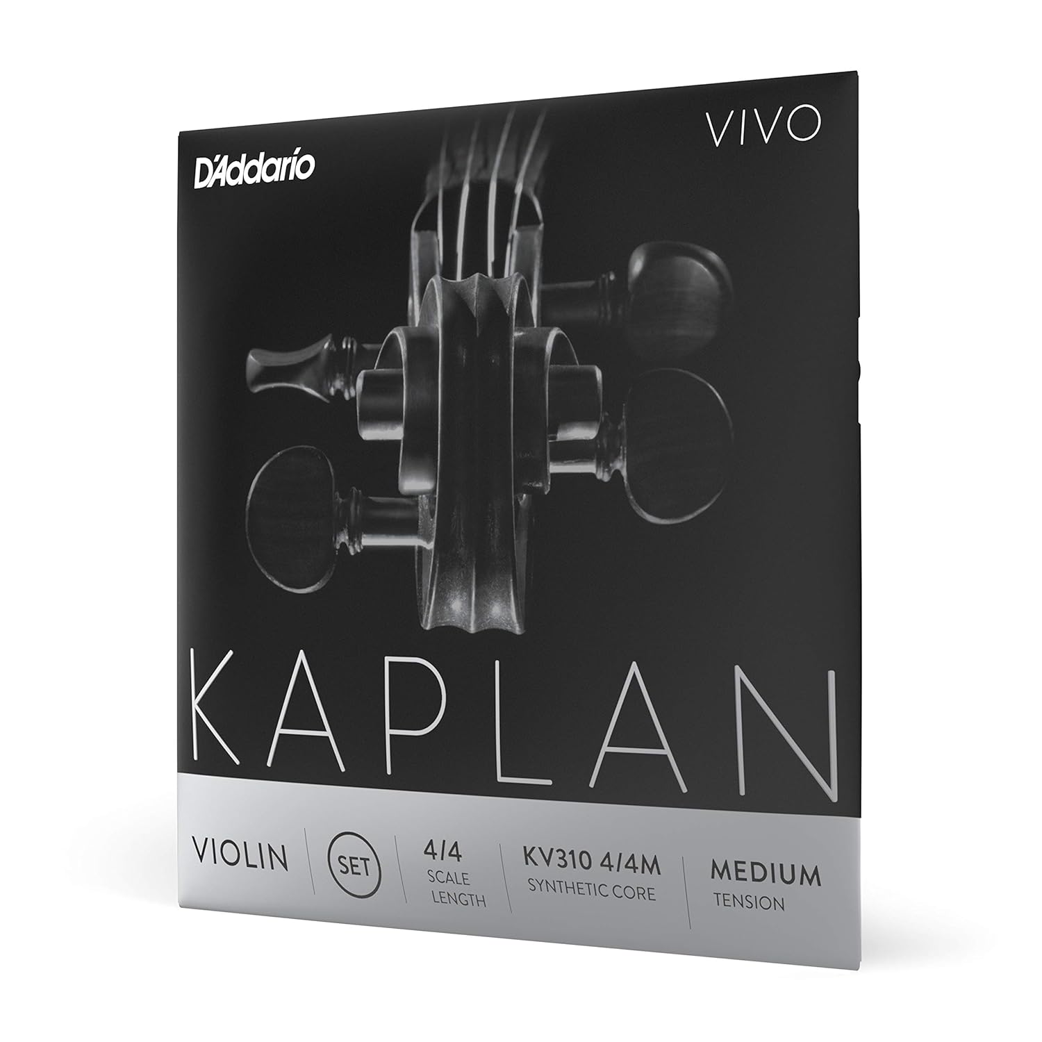 D'Addario KV310 4/4M Kaplan Vivo Keman Teli