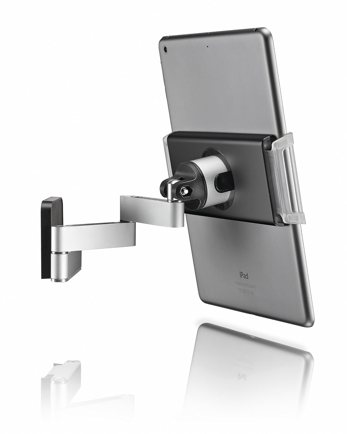 Vogel's Tms 1030 Döndürülebilir Tablet Duvar Askısı, 180 Dereceye Kadar Döndürülebilir (Sol/Sağ), 15 Dereceye Kadar Eğilebilir, İpad Ve Samsung Galaxy Tab İçin De Uygundur, Siyah, Alüminyum