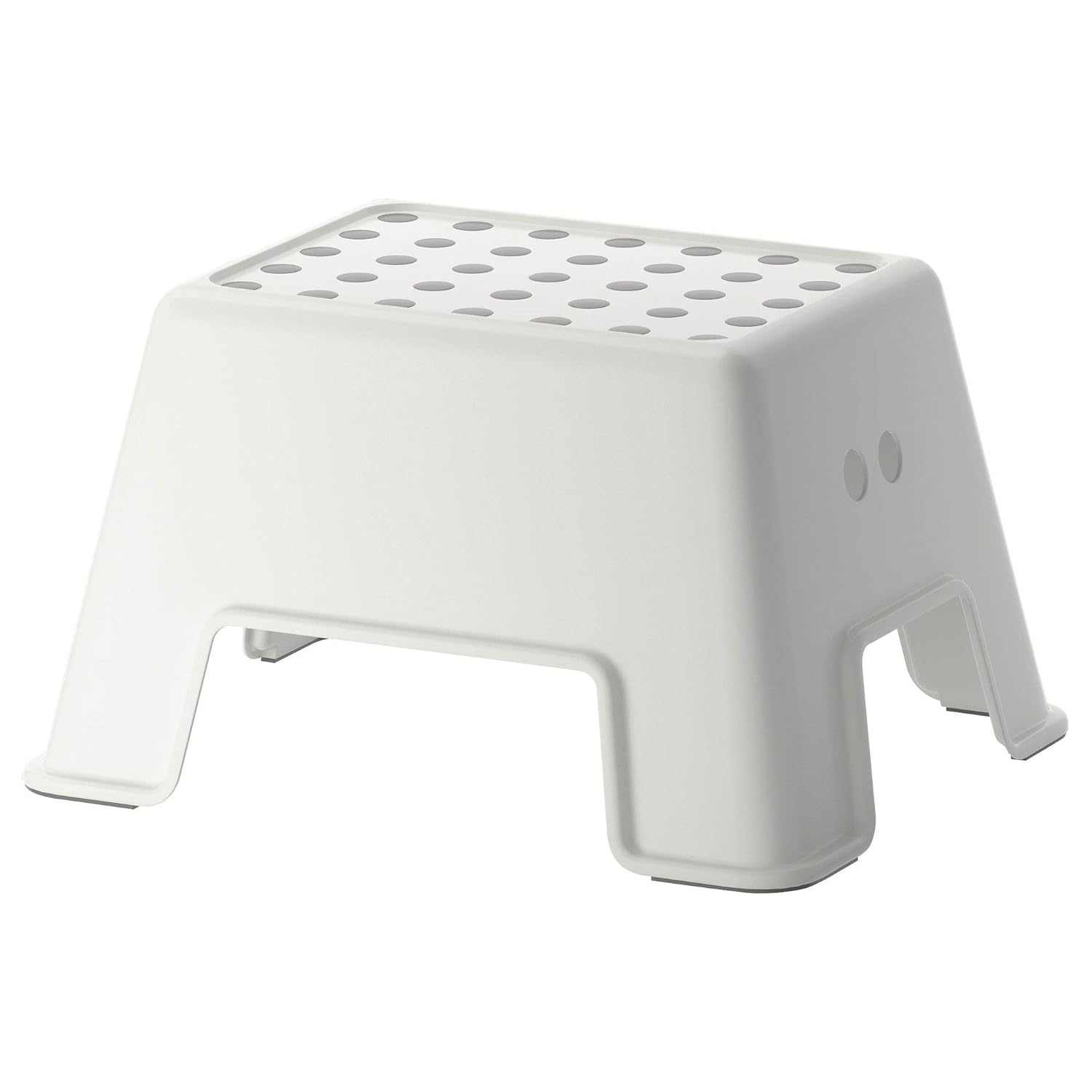 IKEA Bolmen tabure olarak kullanılır kaymaz 25 cm 2 renkler, plastik, Beyaz, 44 x 35 x 25 cm
