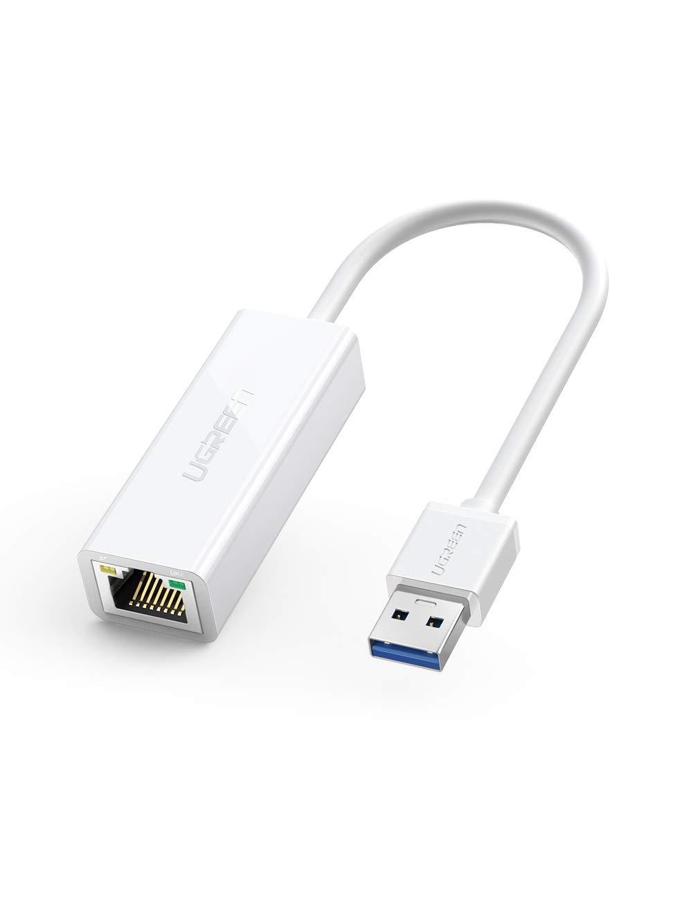 Ugreen USB 3.0 to RJ45 Gigabit Ethernet Dönüştürücü Adaptör Beyaz