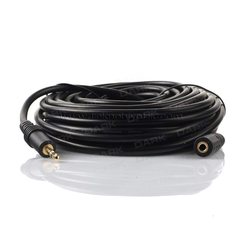 Dark DK-CB-AUEXTL1000 10 m 3.5 mm Stereo Ses Uzatma Kablosu