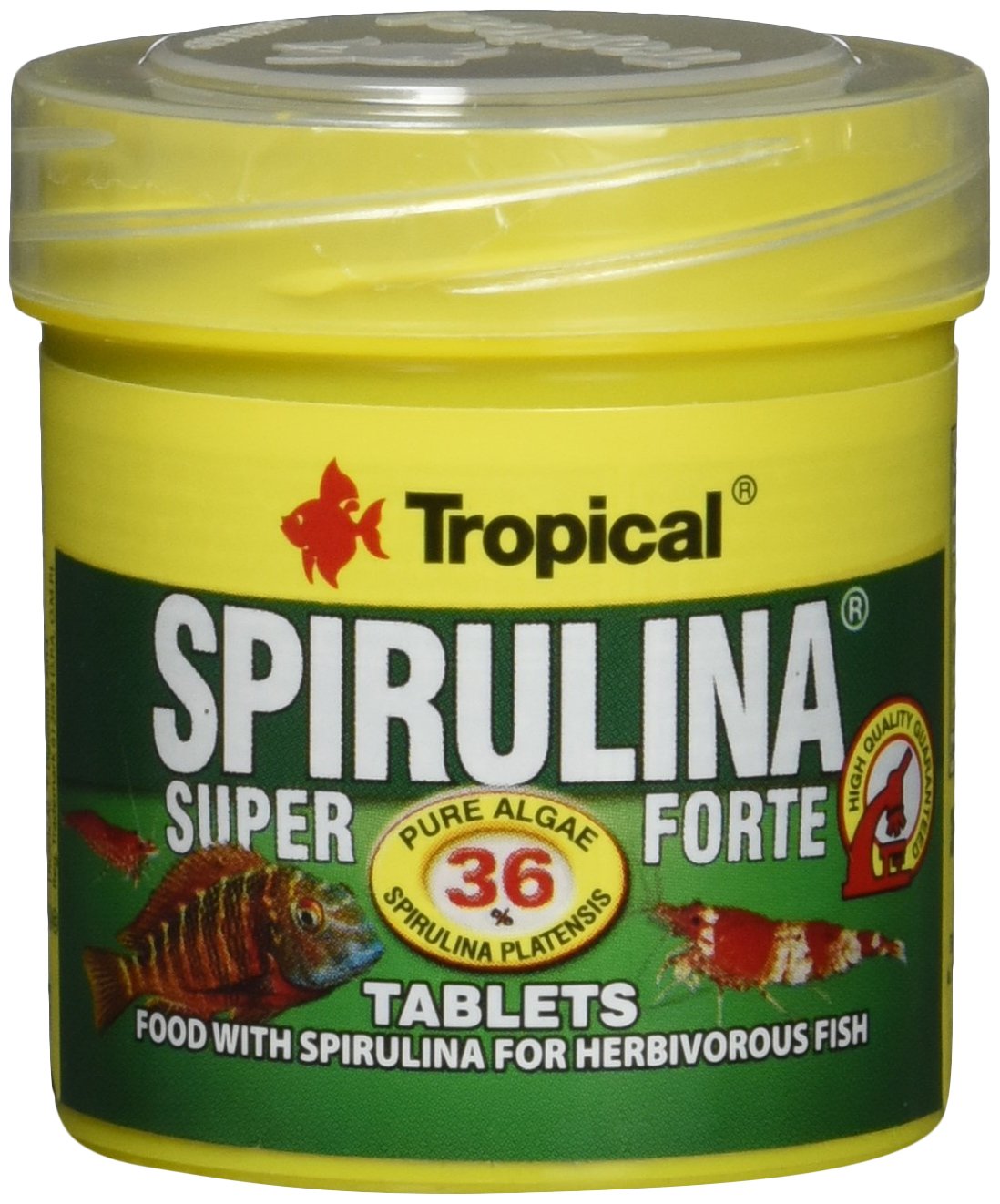 Tropical Super Spirulina Forte Tablets 50ml 36gr