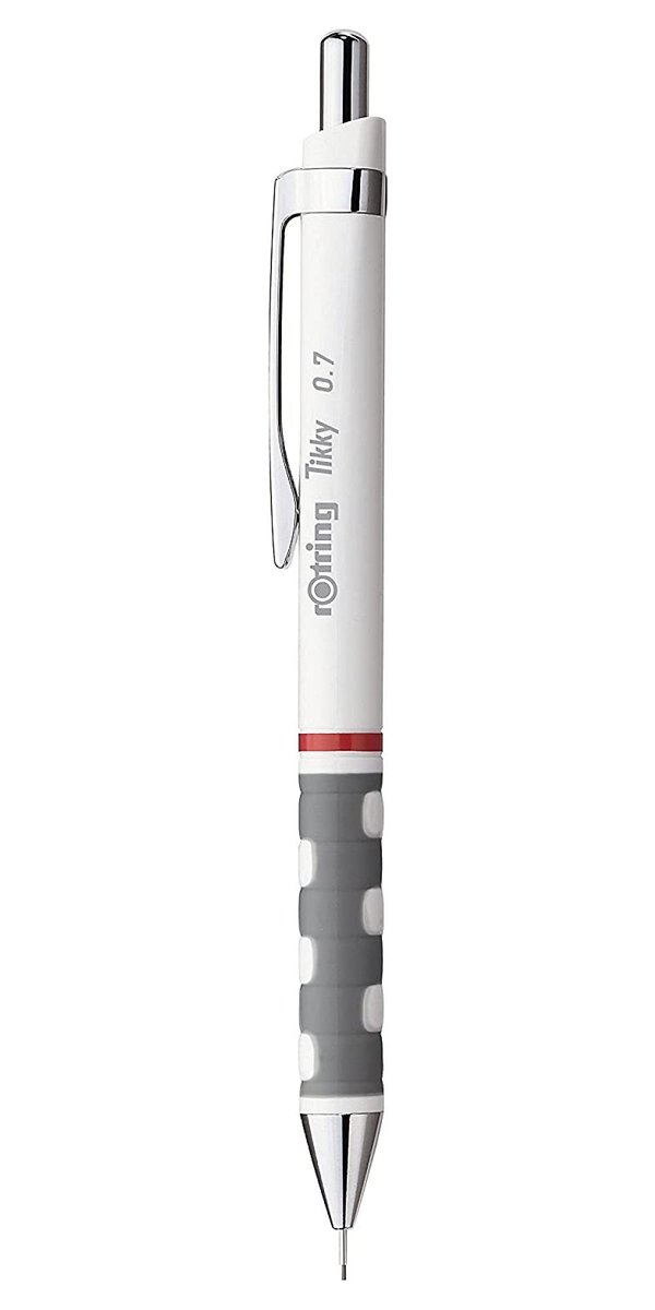 Rotring Tikky Versatil, Uçlu Kalem 0.7 mm, Beyaz