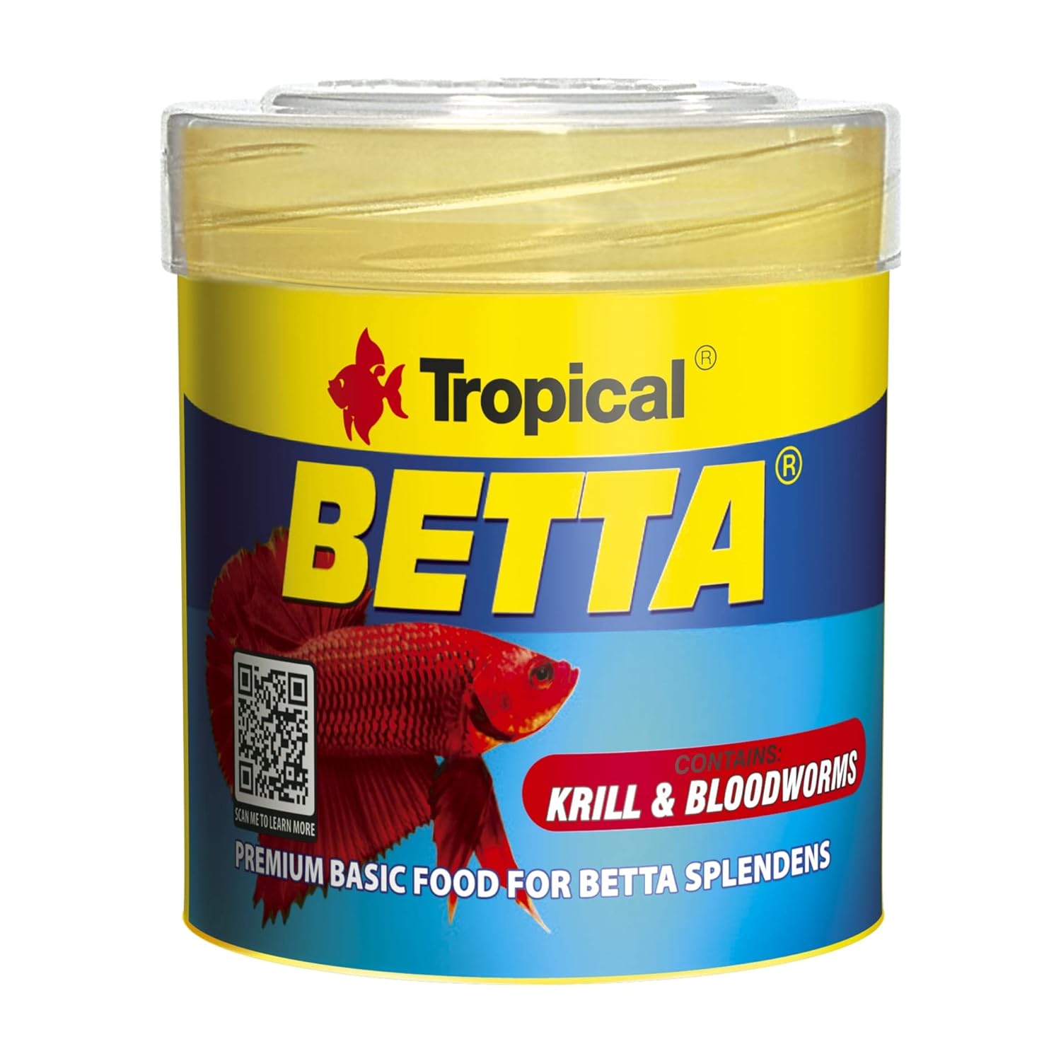 Tropical Betta Krill & Bloodworms 15gr