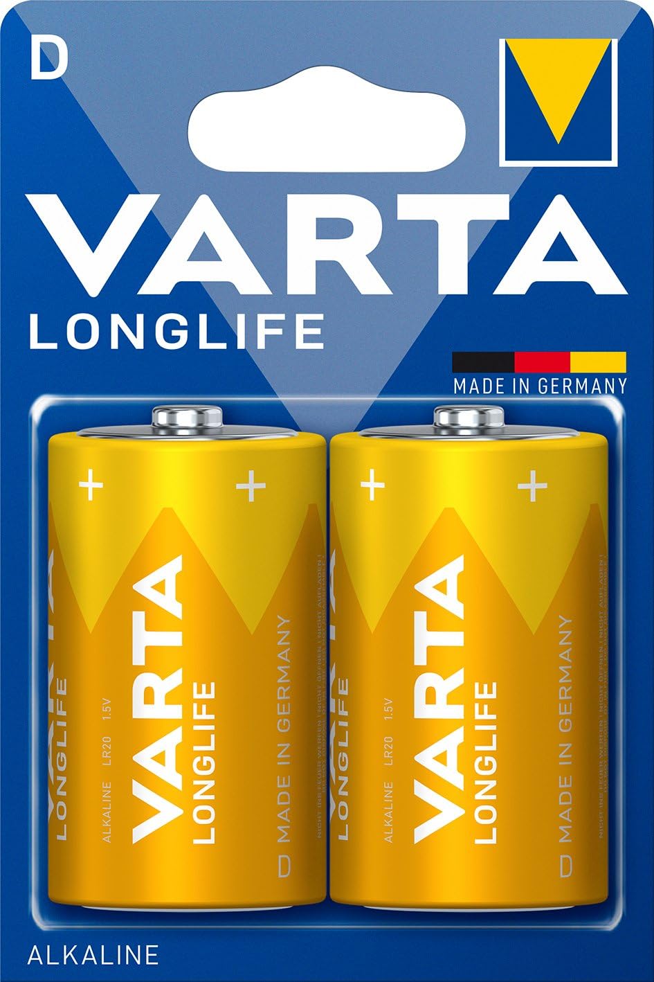 VARTA LONGLIFE POWER ALKALİN BÜYÜK BOY D PİL 2Lİ PAKET FİYAT
