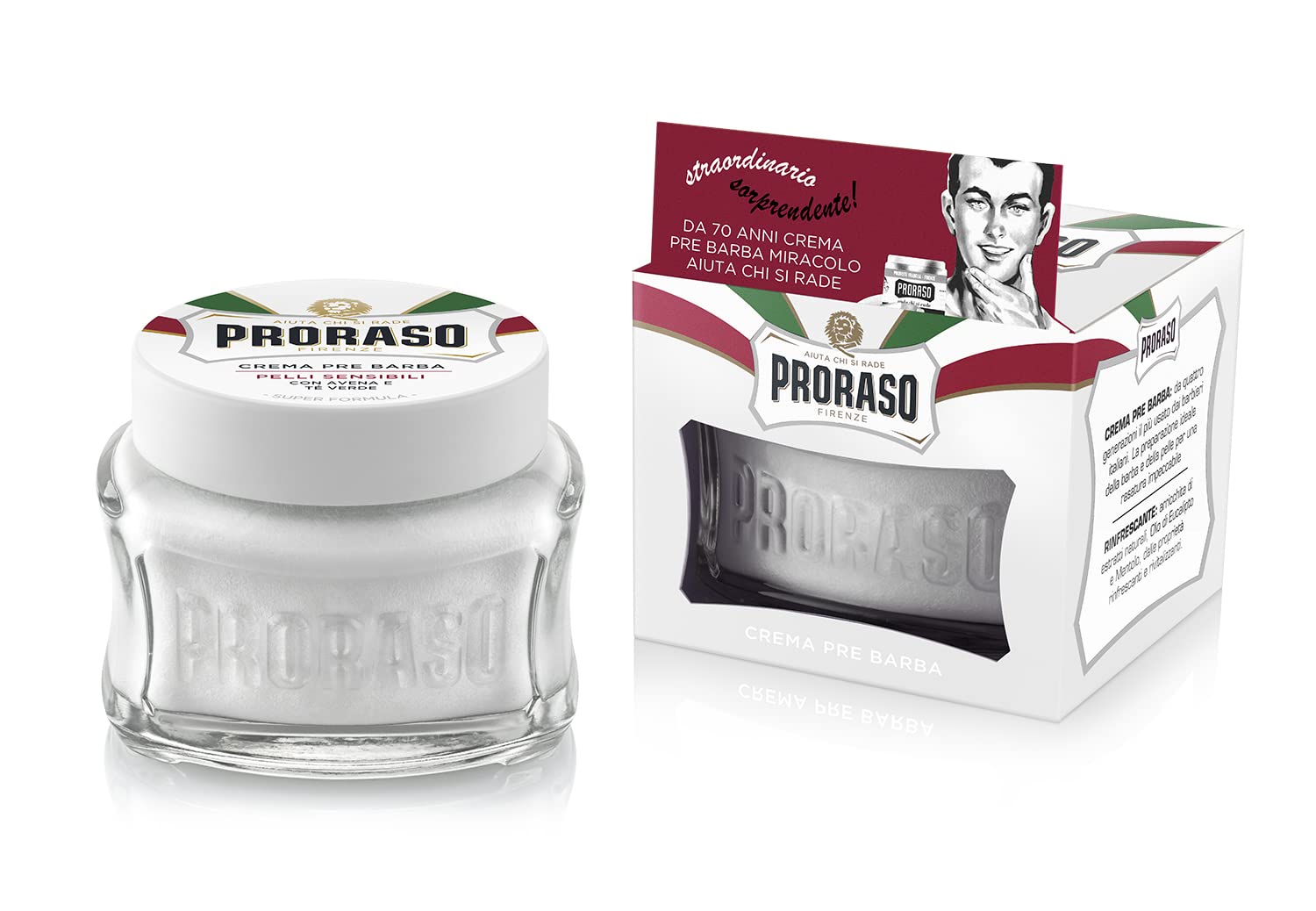 Proraso Yeşil Çay ve Yulaf Özlü Tıraş Öncesi Kremi 100ml